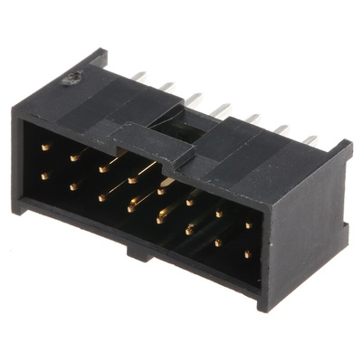 Molex C-Grid III Series Straight Through Hole PCB Header, 16 Contact(s), 2.54mm Pitch, 2 Row(s), Shrouded