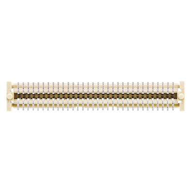 Molex PMC Mezzanine Series Straight Surface Mount PCB Header, 64 Contact(s), 1.0mm Pitch, 2 Row(s), Shrouded