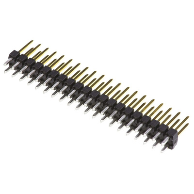 Molex C-Grid III Series Straight Through Hole Pin Header, 40 Contact(s), 2.54mm Pitch, 2 Row(s), Unshrouded