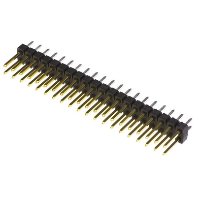 Molex C-Grid III Series Straight Through Hole Pin Header, 40 Contact(s), 2.54mm Pitch, 2 Row(s), Unshrouded