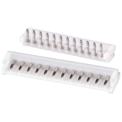 JST EH Series Right Angle Through Hole PCB Header, 12 Contact(s), 2.5mm Pitch, 1 Row(s), Shrouded