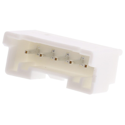 JST PA Series Straight Through Hole PCB Header, 5 Contact(s), 2.0mm Pitch, 1 Row(s), Shrouded