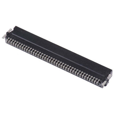ERNI SMC Series Right Angle Surface Mount PCB Header, 80 Contact(s), 1.27mm Pitch, 2 Row(s), Shrouded