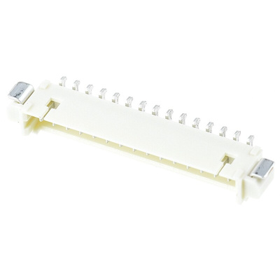 Molex PicoBlade Series Right Angle Surface Mount PCB Header, 15 Contact(s), 1.25mm Pitch, 1 Row(s), Shrouded