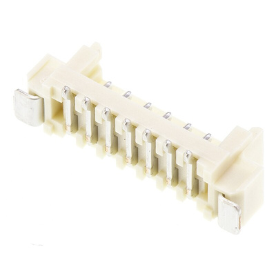 Molex PicoBlade Series Straight Surface Mount PCB Header, 7 Contact(s), 1.25mm Pitch, 1 Row(s), Shrouded