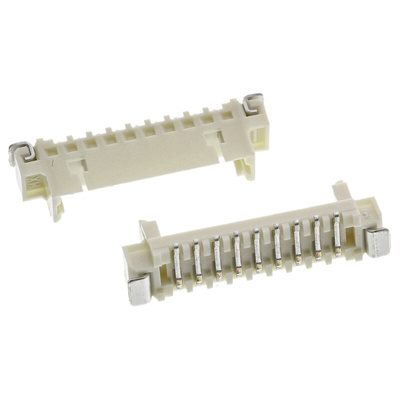 Molex PicoBlade Series Straight Surface Mount PCB Header, 9 Contact(s), 1.25mm Pitch, 1 Row(s), Shrouded