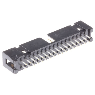 3M 2500 Series Straight Through Hole PCB Header, 34 Contact(s), 2.54mm Pitch, 2 Row(s), Shrouded