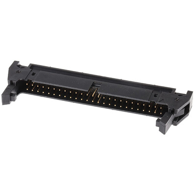 3M 3000 Series Straight Through Hole PCB Header, 50 Contact(s), 2.54mm Pitch, 2 Row(s), Shrouded