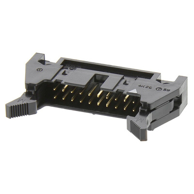 Hirose HIF3B Series Straight Through Hole PCB Header, 20 Contact(s), 2.54mm Pitch, 2 Row(s), Shrouded