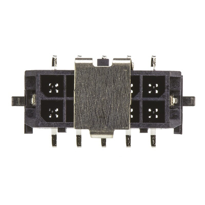 Molex Micro-Fit 3.0 Series Straight Surface Mount PCB Header, 10 Contact(s), 3.0mm Pitch, 2 Row(s), Shrouded