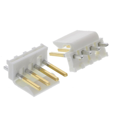 Molex KK 396 Series Straight Through Hole Pin Header, 4 Contact(s), 3.96mm Pitch, 1 Row(s), Unshrouded