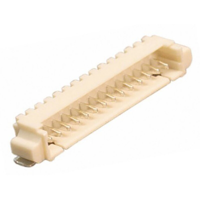 Molex PicoBlade Series Right Angle Surface Mount PCB Header, 14 Contact(s), 1.25mm Pitch, 1 Row(s), Shrouded
