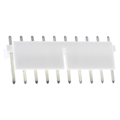 Molex KK 396 Series Straight Through Hole Pin Header, 10 Contact(s), 3.96mm Pitch, 1 Row(s), Unshrouded