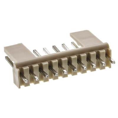 Molex Mini-Latch Series Straight Through Hole Pin Header, 10 Contact(s), 2.5mm Pitch, 1 Row(s), Unshrouded