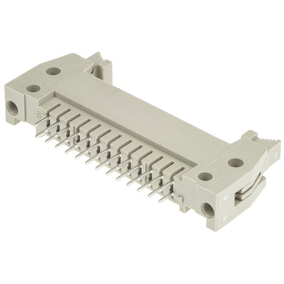 Harting SEK 18 Series Straight Through Hole PCB Header, 26 Contact(s), 2.54mm Pitch, 2 Row(s), Shrouded
