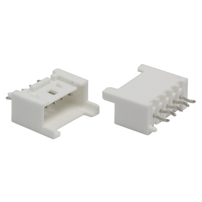 Molex Mini-Lock Series Straight Through Hole PCB Header, 5 Contact(s), 2.5mm Pitch, 1 Row(s), Shrouded