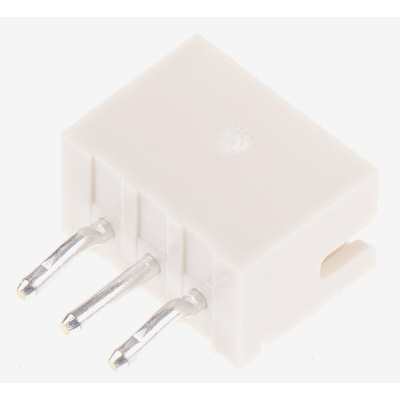 JST ZH Series Top Entry Through Hole PCB Header, 3 Contact(s), 1.5mm Pitch, 1 Row(s), Shrouded
