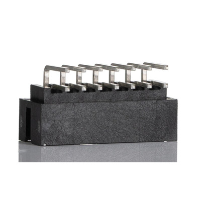Molex Milli-Grid Series Right Angle Through Hole PCB Header, 14 Contact(s), 2.0mm Pitch, 2 Row(s), Shrouded