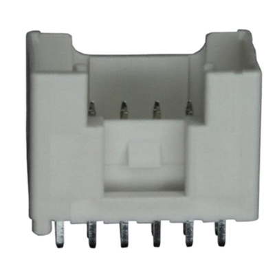 JST PUD Series Straight Through Hole PCB Header, 12 Contact(s), 2.0mm Pitch, 2 Row(s), Shrouded