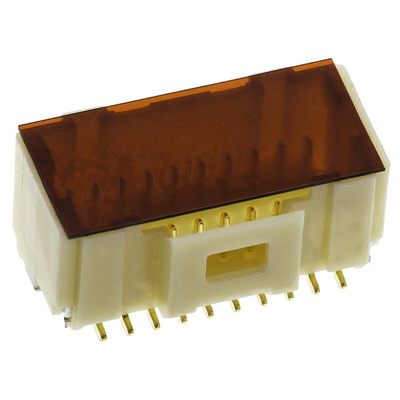 Molex Pico-Clasp Series Straight Surface Mount PCB Header, 20 Contact(s), 1.0mm Pitch, 2 Row(s), Shrouded