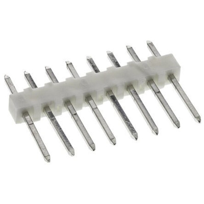 Molex KK 254 Series Straight Through Hole Pin Header, 7 Contact(s), 2.54mm Pitch, 1 Row(s), Unshrouded