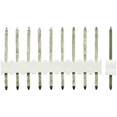 Molex KK 254 Series Straight Through Hole Pin Header, 9 Contact(s), 2.54mm Pitch, 1 Row(s), Unshrouded