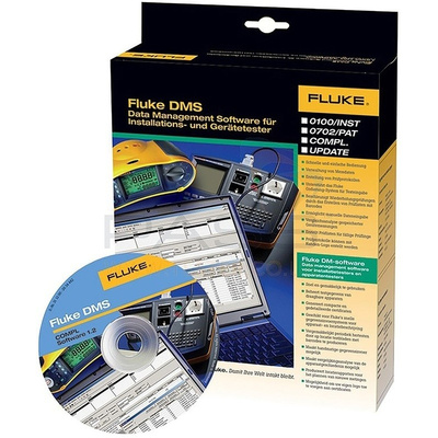 Fluke FLK-DMS COMP Data Management Software, For Use With 1660 Series Multifunction Installation Testers