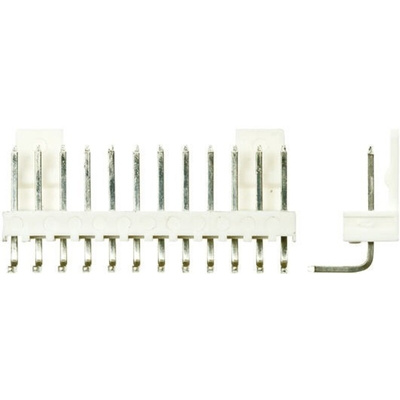 Molex KK 254 Series Right Angle Through Hole Pin Header, 12 Contact(s), 2.54mm Pitch, 1 Row(s), Unshrouded