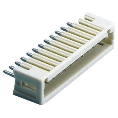 Wago MCS Series Straight Through Hole PCB Header, 2 Contact(s), 2.5mm Pitch, 1 Row(s), Shrouded