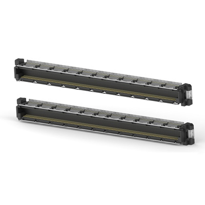 TE Connectivity 3-1827233 Series Vertical Board Mount PCB Header, 440 Contact(s), 0.5mm Pitch, Shrouded