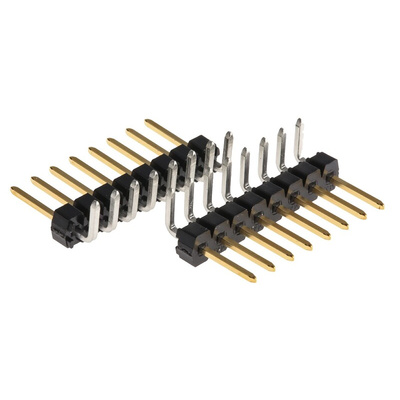 Molex C-Grid III Series Right Angle Through Hole Pin Header, 8 Contact(s), 2.54mm Pitch, 1 Row(s), Unshrouded