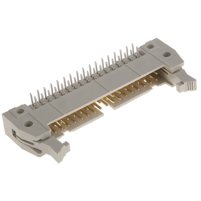 HARTING SEK 18 Series Right Angle Through Hole PCB Header, 34 Contact(s), 2.54mm Pitch, 2 Row(s), Shrouded
