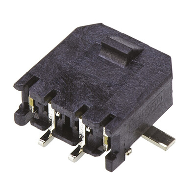 Molex Micro-Fit 3.0 Series Right Angle Surface Mount PCB Header, 2 Contact(s), 3.0mm Pitch, 1 Row(s), Shrouded