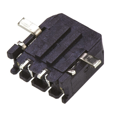 Molex Micro-Fit 3.0 Series Right Angle Surface Mount PCB Header, 2 Contact(s), 3.0mm Pitch, 1 Row(s), Shrouded