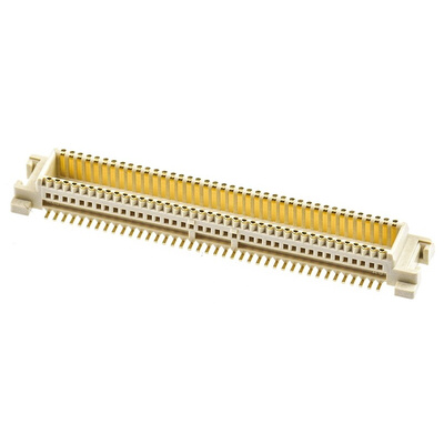 Molex SlimStack Series Straight Surface Mount PCB Header, 80 Contact(s), 0.5mm Pitch, 2 Row(s), Shrouded