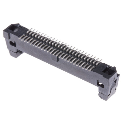 Samtec EHF Series Straight Surface Mount PCB Header, 50 Contact(s), 1.27mm Pitch, 2 Row(s), Shrouded