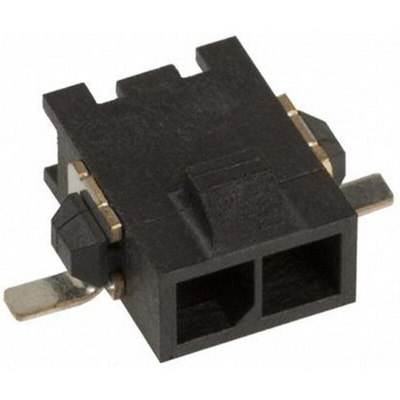 TE Connectivity Micro MATE-N-LOK Series Right Angle Surface Mount PCB Header, 2 Contact(s), 3.0mm Pitch, 1 Row(s),