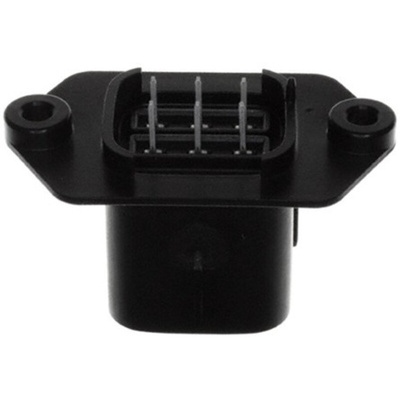 Molex MX150L Series Straight Through Hole PCB Header, 6 Contact(s), 5.84mm Pitch, 2 Row(s), Shrouded