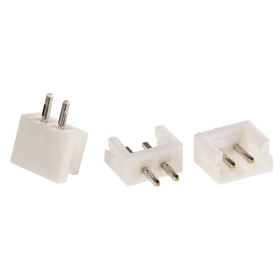 JST EH Series Straight Through Hole PCB Header, 2 Contact(s), 2.5mm Pitch, 1 Row(s), Shrouded