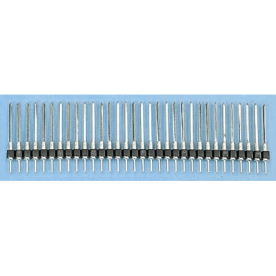 E-TEC SIB Series Straight Through Hole PCB Header, 32 Contact(s), 2.54mm Pitch, 1 Row(s)