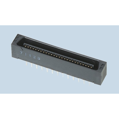 Hirose FX2 Series Straight Through Hole PCB Header, 100 Contact(s), 1.27mm Pitch, 2 Row(s), Shrouded