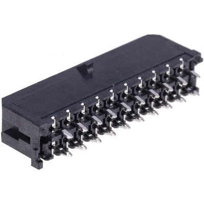 Molex Micro-Fit 3.0 Series Straight Through Hole PCB Header, 20 Contact(s), 3.0mm Pitch, 2 Row(s), Shrouded