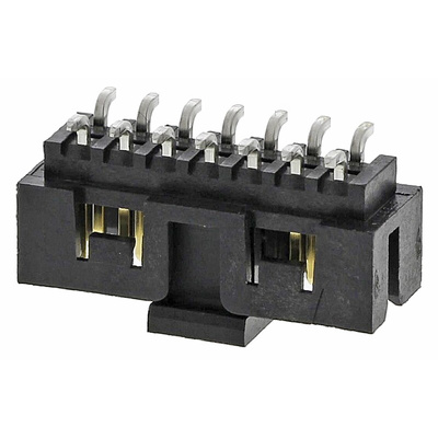 Molex Milli-Grid Series Straight Surface Mount PCB Header, 14 Contact(s), 2.0mm Pitch, 2 Row(s), Shrouded