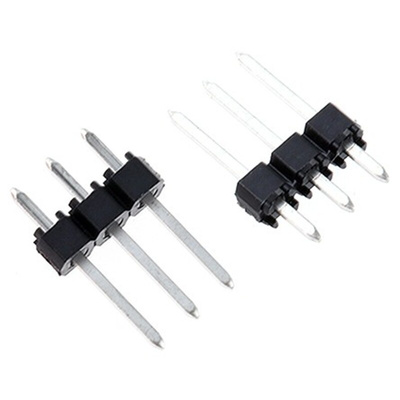 Molex C-Grid III Series Straight Through Hole Pin Header, 3 Contact(s), 2.54mm Pitch, 1 Row(s), Unshrouded