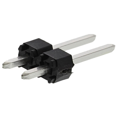 Molex C-Grid III Series Straight Through Hole Pin Header, 2 Contact(s), 2.54mm Pitch, 1 Row(s), Unshrouded