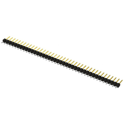 Molex C-Grid III Series Straight Through Hole Pin Header, 40 Contact(s), 2.54mm Pitch, 1 Row(s), Unshrouded