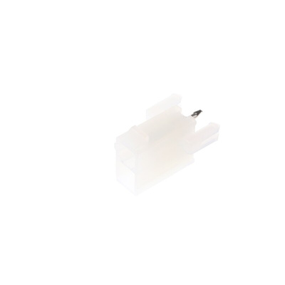Molex Mini-Fit Jr. Series Straight Through Hole PCB Header, 2 Contact(s), 4.2mm Pitch, 2 Row(s), Shrouded