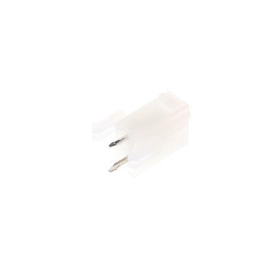 Molex Mini-Fit Jr. Series Straight Through Hole PCB Header, 2 Contact(s), 4.2mm Pitch, 2 Row(s), Shrouded