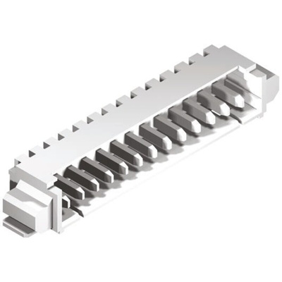 Molex PicoBlade Series Right Angle Surface Mount PCB Header, 13 Contact(s), 1.25mm Pitch, 1 Row(s), Shrouded