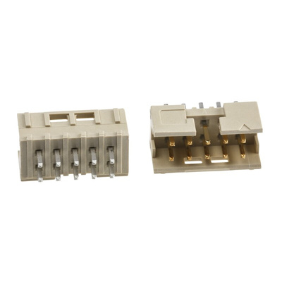 Amphenol Communications Solutions Minitek Series Straight Through Hole PCB Header, 10 Contact(s), 2.0mm Pitch, 2